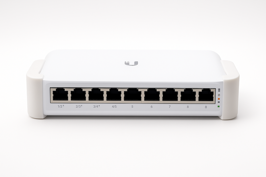 Wandhouder voor Ubiquiti USW Lite 8 PoE | UniFi Muurbeugel | Switch Bevestiging - Image 5