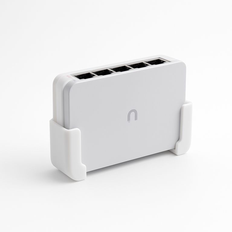 Wandhouder voor Ubiquiti USW Flex Mini | UniFi Muurbeugel | Switch Bevestiging - Image 5